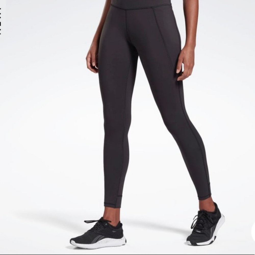 Reebok CrossFit 7/8 Length Black Tights/Leggings - Women's Size Small